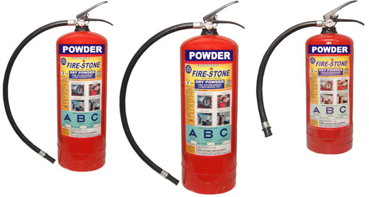 A B C Dry Powder Type Fire Extinguisher