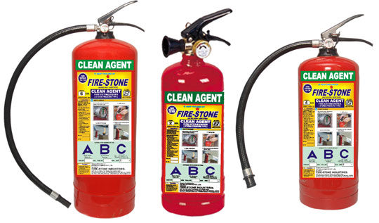 Clean Agent Fire Extinguisher