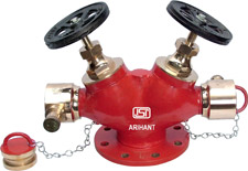 Double Controlled Hydrant Valve