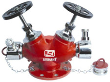 Double Controlled Hydrant Valve