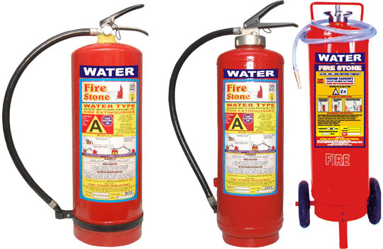 Water CO2 Type Fire Extinguisher